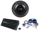 Rockville Destroyer 12D2 12" Competition Car Subwoofer+mono Amplifier+amp Kit. Fixed Price $729.90.