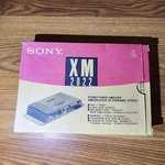 Vintage Sony XM-2022 Channel Power Amplifier Japan Made Car Audio. Fixed Price $140.00.