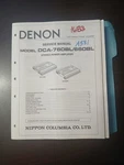 Denon DCA-760BL/660BL Service Manual Original Repair Book Stereo Amplifier. Fixed Price $49.99.