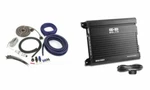 Belva BXA15001 1500W Max Monoblock Car Amplifier With 8 Gauge Kit Package. Fixed Price $90.03.