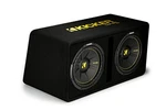 Kicker 44DCWC122 Dual Compc 12" Subwoofers In Vented Enclosure 2-OHM. Fixed Price $349.99.