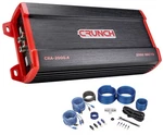Crunch CRA-2000.4 Watt Class D 4-CHANNEL Car Amplifier+amp Wire Kit. Fixed Price $160.00.