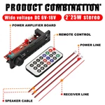 200W Bluetooth Amplifier Board Usb MP3 Wav Decoder Fm Mic 12V Car Diy. Fixed Price $18.26.