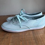 Taylor Swift X Keds Champion Metallic Canvas Sneakers-charm-blue-women's 6-NWT. Fixed Price $49.99.