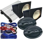 Sony XS-GTF6938 6X 9" Car Speakers +1500W Amplifier+ 2X S1 Box Kit. Fixed Price $174.99.