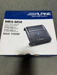 Alpine MRX-M50 Mono Power Amplifier. Fixed Price $453.99.