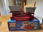 Learning Resources Precision School Balance LER2420 Math Red Gray With Weights. Fixed Price $20.00.