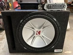 Kicker Subwoofer With Amp (radio Not Included). Fixed Price $300.00.