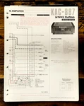 Kenwood KAC-887 Amplifier Service Manual *original*. Fixed Price $14.97.