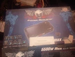 Power Acoustik BAMF5500/1D Car Amplifier. Fixed Price $230.00.