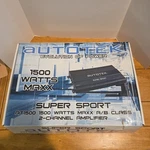 Vintage Autotek Super Sport AT1500 Amplifier Watts 2 Channel Maxxsonics. Fixed Price $79.90.