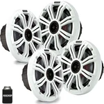 Kicker 6.5" White Marine Speakers (QTY-4) 2 Pairs Of Oem Replacement. Fixed Price $259.92.