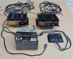 1980'S Vintage Alpine 7374 Car Stereo Radio / 2X Amplifier Din Cables. Fixed Price $3500.00.