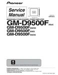Service Manual Guide For Pioneer GM-D9500. Fixed Price $13.13.