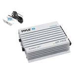 Pyle PLMRA410BT 400 Watt 4-CHANNEL Waterproof Marine Bluetooth White Amplifier. Fixed Price $83.99.