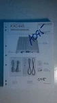 Kenwood KAC-645 Service Manual Original Repair Book Stereo Car Power Amp. Fixed Price $19.99.