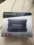 Kenwood KAC-M1814 Compact 4-CHANNEL Digital Amplifier 45W X Rms. Fixed Price $160.00.
