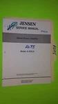 Jensen A-322LX Service Manual Original Repair Book Car Stereo Amplifier. Fixed Price $19.98.