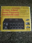Realistic Stereo Frequency Equalizer Booster Model 12-1952/ New Old Stock. Fixed Price $79.99.