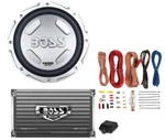 Boss CX122 12" 1400W Car Power And Amplifier Kit. Fixed Price $159.99.