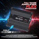 Stetsom Bravo Full Flex 3K 0.5 2OHM Mono Class Car Audio Amplifier. Fixed Price $299.99.