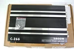C-266 5800W 4/3/2 Channel Car Power Amplifier W/ Mounting Screws & Fuse Read. Fixed Price $85.00.
