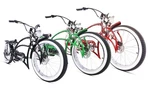 Tracer Beyond Pro 800W 26'' Classic Stretch Chopper Cruiser Lowrider Ebike. Fixed Price $2699.99.