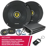 Kicker 46CSC54 5-1/4" W/ 46CSC6934 Speakers & 46CXA3604T Amp Kit. Fixed Price $513.90.
