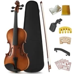 4/4 Full Size Pro Violin Set: Lightweight, Stable Sound, Smooth Finish W/kit. Fixed Price $166.86.