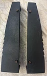 Original Old School Rockford Fosgate End Cap Amp Covers Screws Left Right Pair. Fixed Price $119.95.