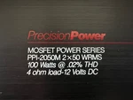 Precision Power 2050M Old School Collector. Fixed Price $299.00.