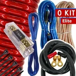 New Audiobank Gauge 5000W Car Amplifier Installation Power Wiring Kit Red. Fixed Price $46.99.