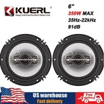2PCS Kuerl Speakers 350W Max 6" Car Door Dash Shelf Auto Music Stereo Woofer. Fixed Price $25.88.