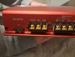 Sony Xplod XM-752EQX Car Amplifier 2-CHANNEL Power Red. Fixed Price $120.00.