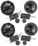 Kicker CSS65 600W 200W Rms 6.5" 2-WAY Component Speakers. Fixed Price $359.98.