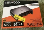 Kenwood KAC-314 Channel Amplifier Class 600W Car Audio Stereo Hi-res. Fixed Price $109.99.