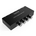 4-CHANNEL 6.35 Headphone Amplifier Aluminum Audio Amp,ultra-low Noise Mini Ea.... Fixed Price $54.60.