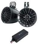 2 Rockville UT65B 6.5" Swivel Tower Speakers+bluetooth Amplifier For Atv/utv/rzr. Fixed Price $269.90.