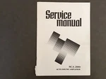Sherwood SCA-2100 Auto Sound Amplifier Original Service Repair Manual. Fixed Price $7.00.