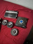 Power Acoustic Black Caliber 3000K Watts, Planet Audio 1500. Fixed Price $150.00.