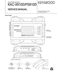 Service Manual Guide For Kenwood KAC-X810, KAC-PS810. Fixed Price $13.62.