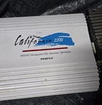 California 2200 Amplifier. Fixed Price $225.00.
