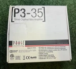 Phase Technology P3-35 3-CHANNEL AMPLIFIER/50 Watts Per Into 8 Ohms. Fixed Price $349.00.