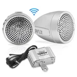 Pyle 300 Watt Weatherproof Motorcycle Speaker And Amplifier System W/ Two 2.2.... Fixed Price $159.21.