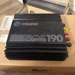 Coustic MP190 125 Watts Rms Car Audio Amplifier. Fixed Price $80.00.