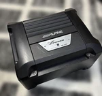 Alpine MRP-M350 Mono Amplifier + SWD-2000 Powered Subwoofer V-power. Fixed Price $151.00.