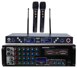 Singtronic 1500W Karaoke Power Amplifier Mixer + Uhf Wireless Microphones. Fixed Price $899.00.