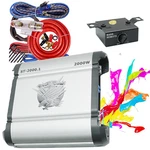 Soundxtrem 2000 Watt Monoblock Class Car Amplifier W/ Audio Control +kit. Fixed Price $83.99.