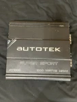 Autotek Super Sport AT1000 Amplifier Watt Maxx. Fixed Price $63.00.