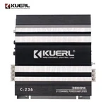 Kuerl 2/1 Channel 3800W C-236 Car Amp W/ Sub & Speaker Outputs, Mount Hardware. Fixed Price $36.00.